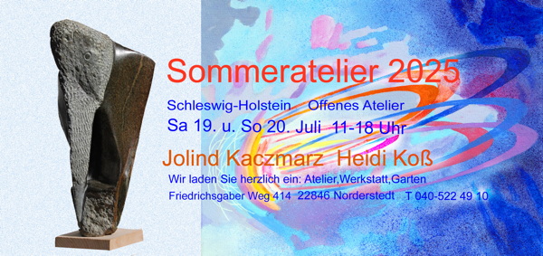 Ausschnitt der Werke von Heidi Koß